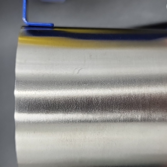 Absolut Mule Metal Cup Mug with Vodka Bottle-shaped Blue Handle - Picture 8 of 8